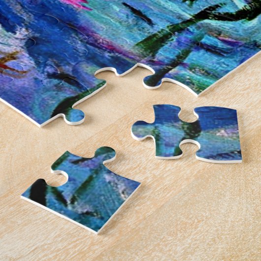 Monet - Water Lilies, 1919, Legpuzzel (Zijkant)