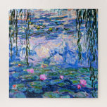 Monet - Water Lilies, 1919, Legpuzzel<br><div class="desc">Claude Monet fijn kunstschilderij,  Water Lilies,  1919</div>