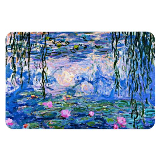 Monet - Water Lilies, 1919 Magneet (Horizontaal)
