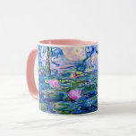Monet: Water Lilies 1919 Mok<br><div class="desc">Claude Monet's beroemde schilderij,  Water Lilies,  1919.</div>