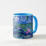 Monet: Water Lilies, 1919 Mok<br><div class="desc">Claude Monet: Water Lilies Red, 1919, French Impressionism artwork koffiemok.</div>