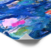 Monet: Water Lilies 1919 Poster (Hoek)