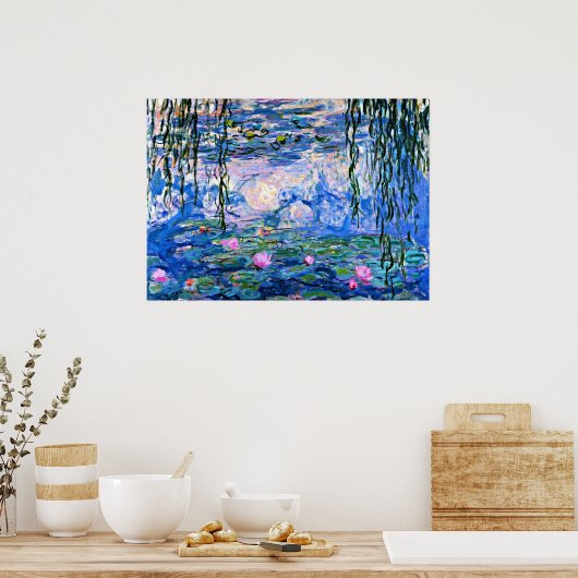 Monet: Water Lilies 1919 Poster (Keuken)
