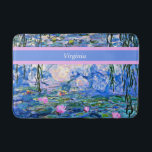 Monet - Water Lilies 1919 sjabloon Badmat<br><div class="desc">Water Lilies,  1919,  prachtig schilderij van Claude Monet. Dit is een sjabloon,  klaar om je te personaliseren.</div>