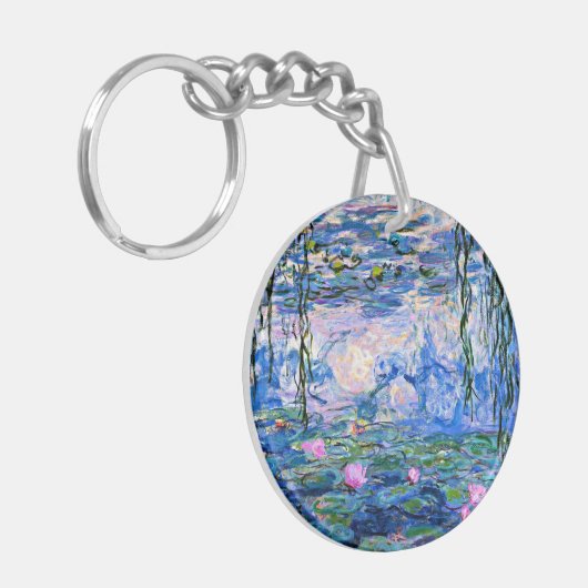 Monet: Water Lilies 1919 Sleutelhanger (Voorkant Links)