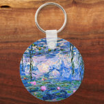 Monet, Water Lilies, 1919, Sleutelhanger<br><div class="desc">Water Lilies,  1919,  beroemd schilderij van de impressionistische kunstenaar Claude Monet</div>