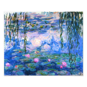 Monet Water Lilies afdrukken Foto Afdruk