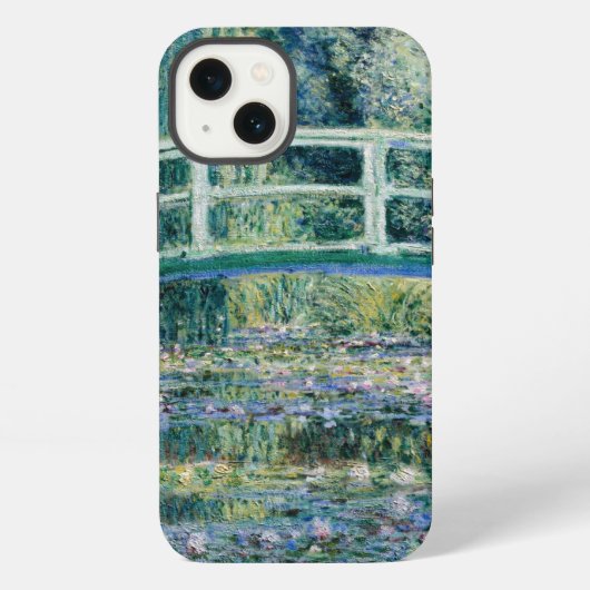 Monet - Water Lilies and Japanese Bridge, iPhone Hoesje (Achterkant)