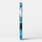 Monet - Water Lilies (blauw), beroemd schilderij,  Case-Mate iPhone Case (Achterkant / Links)