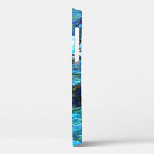 Monet - Water Lilies (blauw), beroemd schilderij,  Case-Mate iPhone Case (Achterkant / Links)