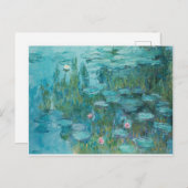 MONET Water Lilies Briefkaart (Voorkant / Achterkant)