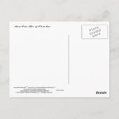 MONET Water Lilies BRIEFKAART 1916 brite-tinten (Achterkant)