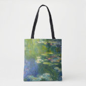 Monet Water Lilies Canvas tas All-Over Print (Voorkant)