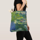 Monet Water Lilies Canvas tas All-Over Print (Dichtbij)
