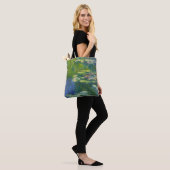 Monet Water Lilies Canvas tas All-Over Print (Op model)