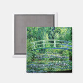 Monet Water Lilies en de Japanse brug Magneet (Voorkant / Achterkant)