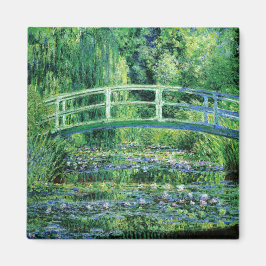 Monet Water Lilies en de Japanse brug Magneet