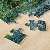 Monet Water Lilies en Japanse Bridge Fine Art Legpuzzel (Zijkant)