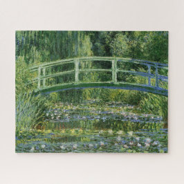 Monet-Water Lilies en Japenes Bridge Legpuzzel