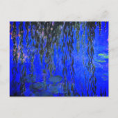 Monet Water Lilies en Wonende Wilde Branches Briefkaart (Voorkant)