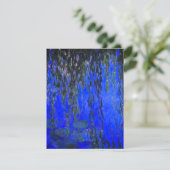 Monet Water Lilies en Wonende Wilde Branches Kaart (Staand voorkant)