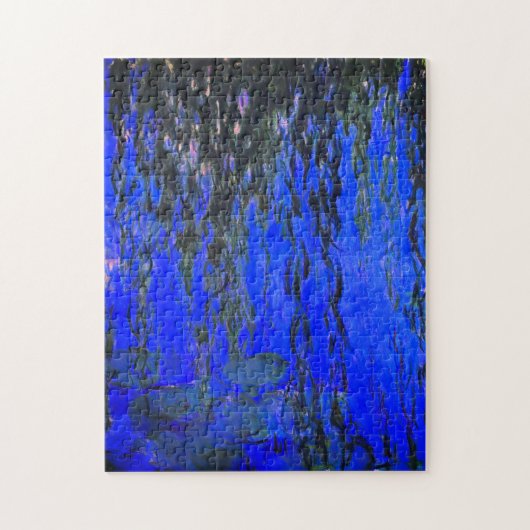 Monet Water Lilies en Wonende Wilde Branches Legpuzzel (Verticaal)