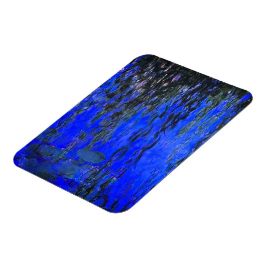 Monet Water Lilies en Wonende Wilde Branches Magneet (Linkerzijde)