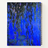 Monet Water Lilies en Wonende Wilde Branches Notitieboek (Achterkant)
