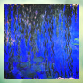 Monet Water Lilies en Wonende Wilde Branches Raamsticker (Vel 3)