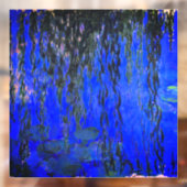 Monet Water Lilies en Wonende Wilde Branches Raamsticker (Vel 2)