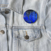 Monet Water Lilies en Wonende Wilde Branches Ronde Button 5,7 Cm (In situ)