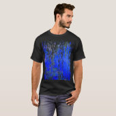 Monet Water Lilies en Wonende Wilde Branches T-shirt (Voorkant volledig)
