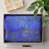 Monet Water Lilies en Wonende Wilde Branches Tissuepapier (Geschenk)