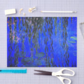 Monet Water Lilies en Wonende Wilde Branches Tissuepapier (Craft)