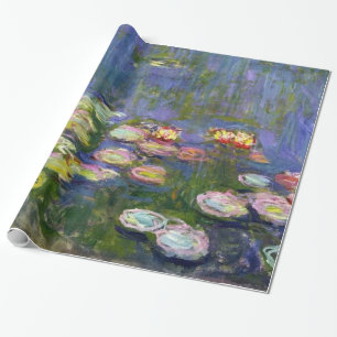 Monet Water Lilies Fine Art (1916) Cadeaupapier