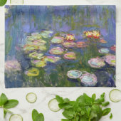 Monet Water Lilies Fine Art (1916) Theedoek (Gevouwen)