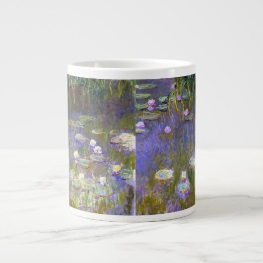 Monet Water Lilies Fine Art 1922 Grote Koffiekop (Voorkant)