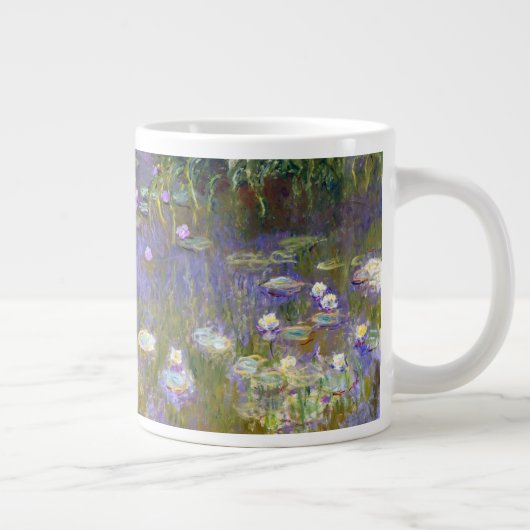 Monet Water Lilies Fine Art 1922 Grote Koffiekop (Rechts)