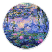 Monet Water Lilies Fine Art Keramische Knop (Voorkant)