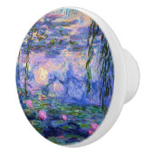 Monet Water Lilies Fine Art Keramische Knop (Rechts)