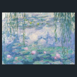 Monet Water Lilies Fine Art Tafelkleed<br><div class="desc">Water Lilies,  Claude Monet.</div>