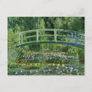 Monet Water Lilies Japanse brug Briefkaart