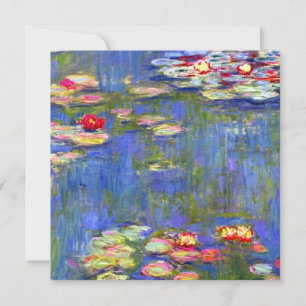 Monet Water Lilies Kaart
