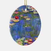 Monet Water Lilies Keramisch Ornament (Rechts)