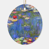 Monet Water Lilies Keramisch Ornament (Links)