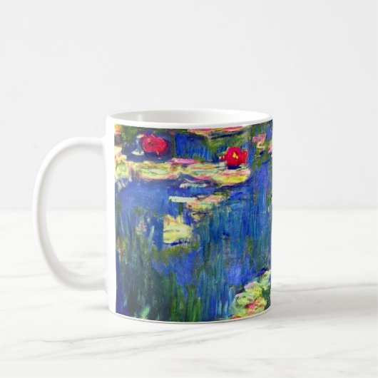 Monet Water Lilies Koffiemok (Links)