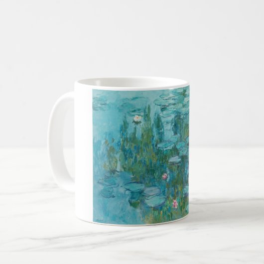 MONET Water Lilies Koffiemok (Voorkant links)