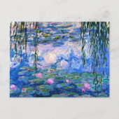 Monet - Water Lilies, kunstwerk van 1919 Briefkaart (Voorkant)