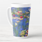 Monet Water Lilies Latte Mok (Linkerhoek)
