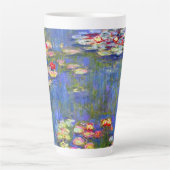 Monet Water Lilies Latte Mok (Voorkant)
